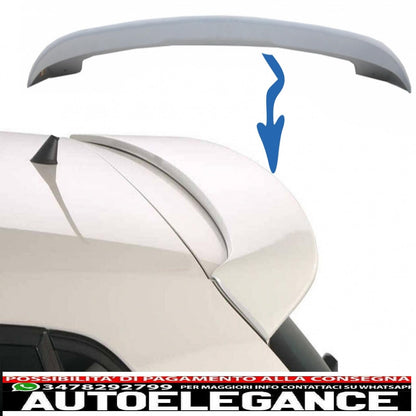 Roof spoiler suitable for vw polo 6r mk6 (2009-2018) gti design 
