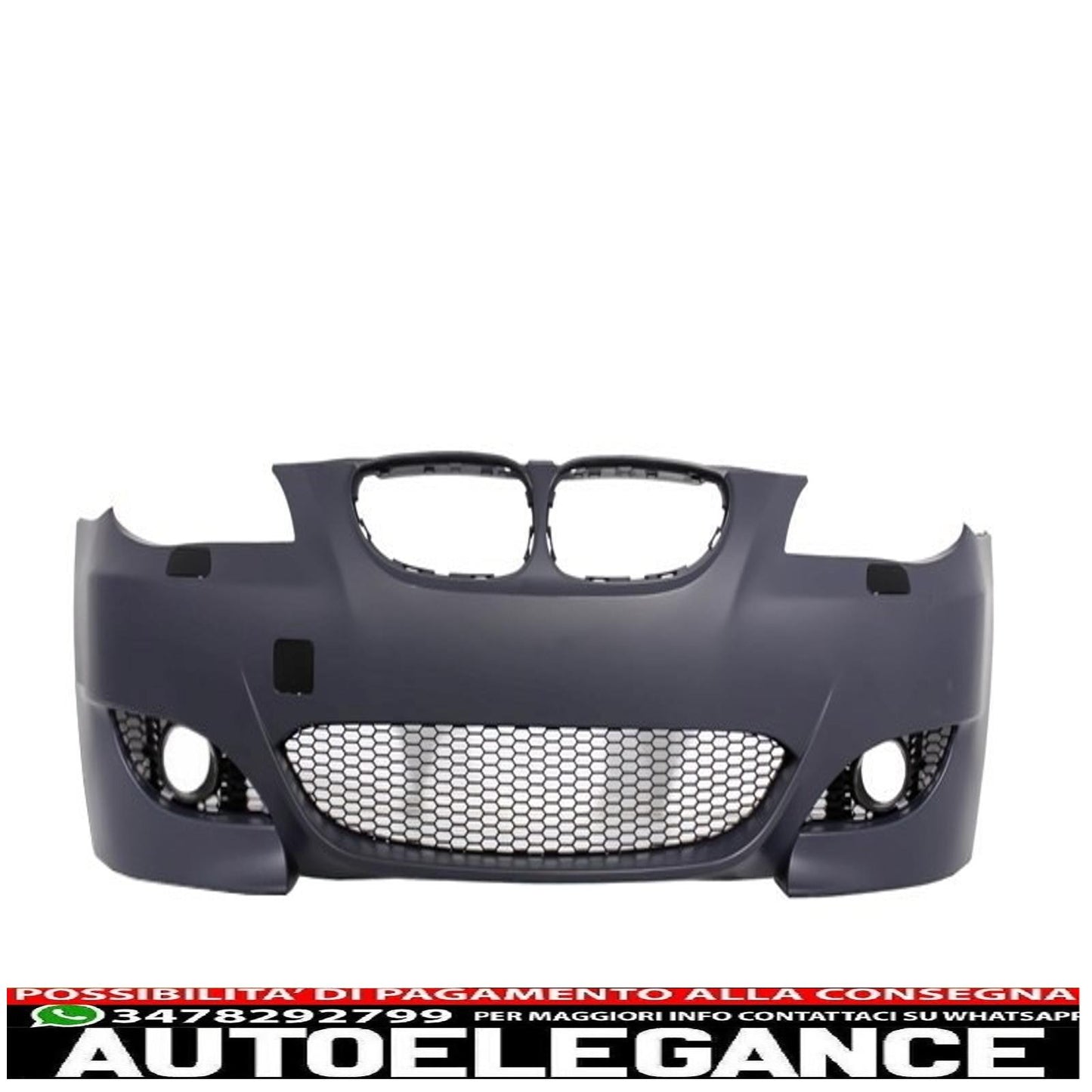 paraurti anteriore adatto per bmw serie 5 e60 e61 (2003-2010) design m5