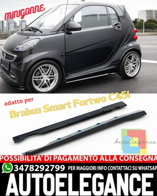 💎💎MINIGONNE ADATTE PER Brabus Smart Fortwo C451 Facelift💎💎