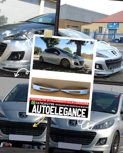 FRONT APRON SUITABLE FOR PEUGEOT 207 PHASE 2 ( 2009-2012 ) 