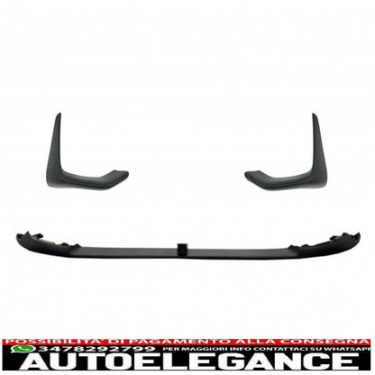 Front Bumper Spoiler &amp; Splitter Fit For BMW F80 M3 Sedan F82 M4 Coupe F83 M4 Cabrio (2014-2019)