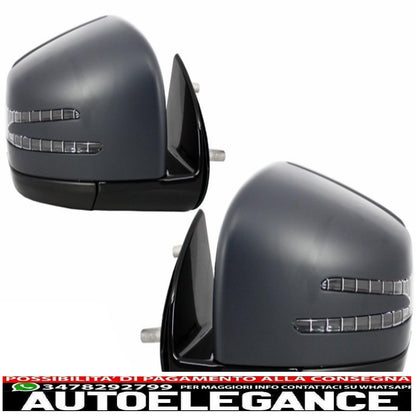 Complete mirror assembly suitable for mercedes ml class w164 (2005-2011) gl class x164 (2006-2012) restyling look