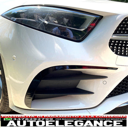 adatto per mercedes c257 x257 cls amg line pre-lifting anteriore aero flaps spoiler-mostra il titolo originaletesto originalepasst für mercedes c257 x257 cls amg line vor-facelift front aero flaps spoiler AUTOELEGANCERICAMBI