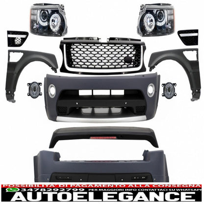 body kit suitable for land rover sport l320 restyling (2009-2013) autobiography design