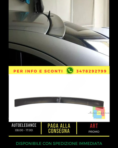 ⭐SPOILER NERO LUCIDO ADATTO PER Mercedes E class W211 2002-2009 Sedan⭐