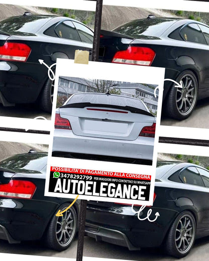 SPOILER adatto per BMW 1 E82 E88 2007-2011