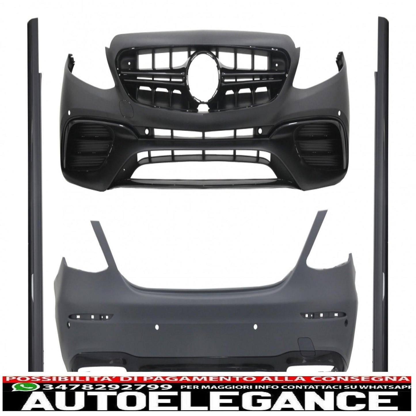 body kit suitable for mercedes e-class w213 (2016-2019) design e63 