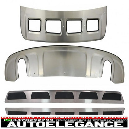 skid plates and running boards suitable for audi q5 8r (2008-2012) off road pack