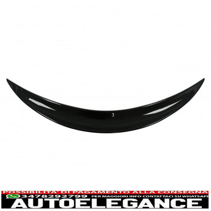 trunk spoiler suitable for bmw 2 series f22 f87 m2 coupe (2012-2019) piano black