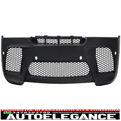 front bumper suitable for bmw e71 x6 (2008-2012) and suitable for bmw e71 x6 lci (2012-2014) design x6m 