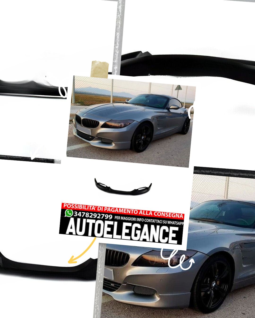 SPOILER adatto per BMW Z4 E89 2009-2016