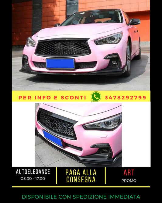 ✨SPLITTER NERO LUCIDO ADATTO PER Infiniti Q50 2018-2021✨