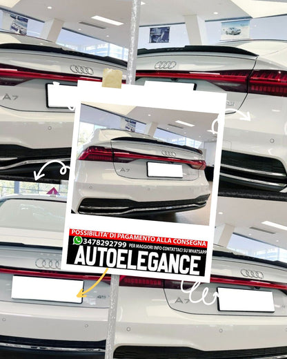 SPOILER adatto per AUDI A7 C8 2018+