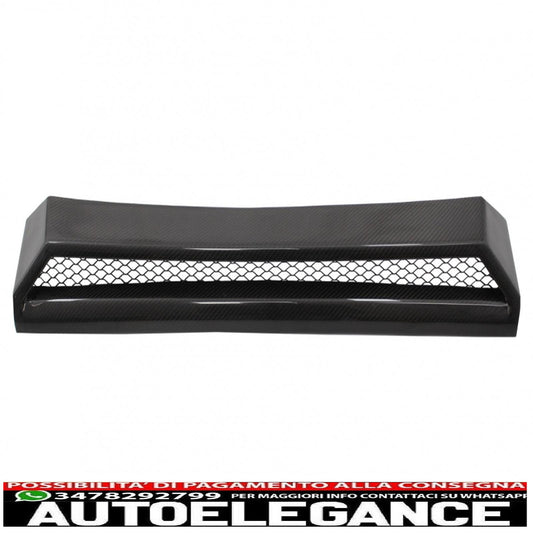 Labbro spoiler superiore paraurti anteriore in carbonio adatto per mercedes w463 classe g (1989-up) vero carbonio