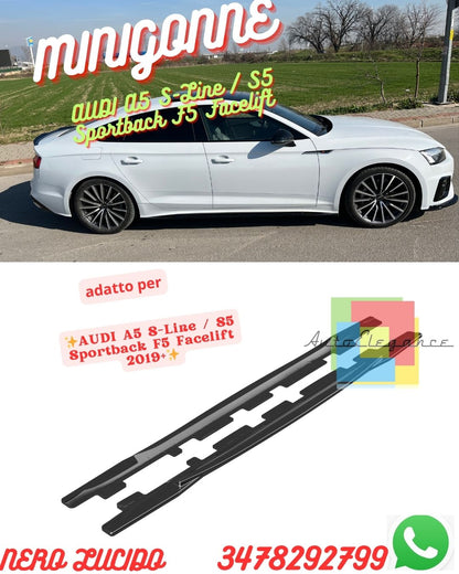 Side Skirts ✨✨AUDI A5 S-Line / S5 Sportback F5 Facelift 2019+✨✨ 