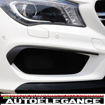 Spoiler front wings spoiler suitable for Mercedes C117 CLA-Class facelift - show original title original text spoiler front wings spoiler suitable for Mercedes C117 CLA-Class pre-facelift
