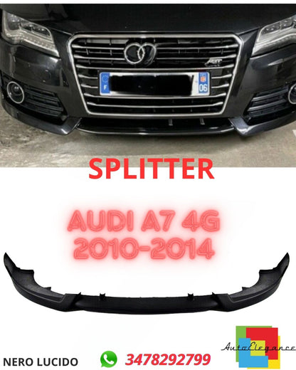 ✨✨BLACK SPLITTER SUITABLE FOR Audi A7 4G 2010-2014✨✨ 