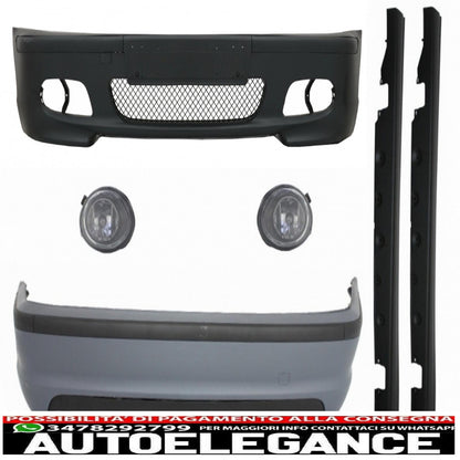 body kit suitable for bmw 3 series e46 (1998-2005) m-technik design 