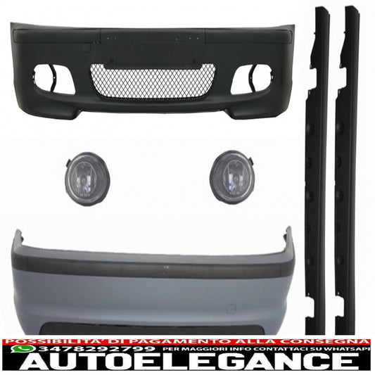 kit carrozzeria adatto per bmw serie 3 e46 (1998-2005) design m-technik