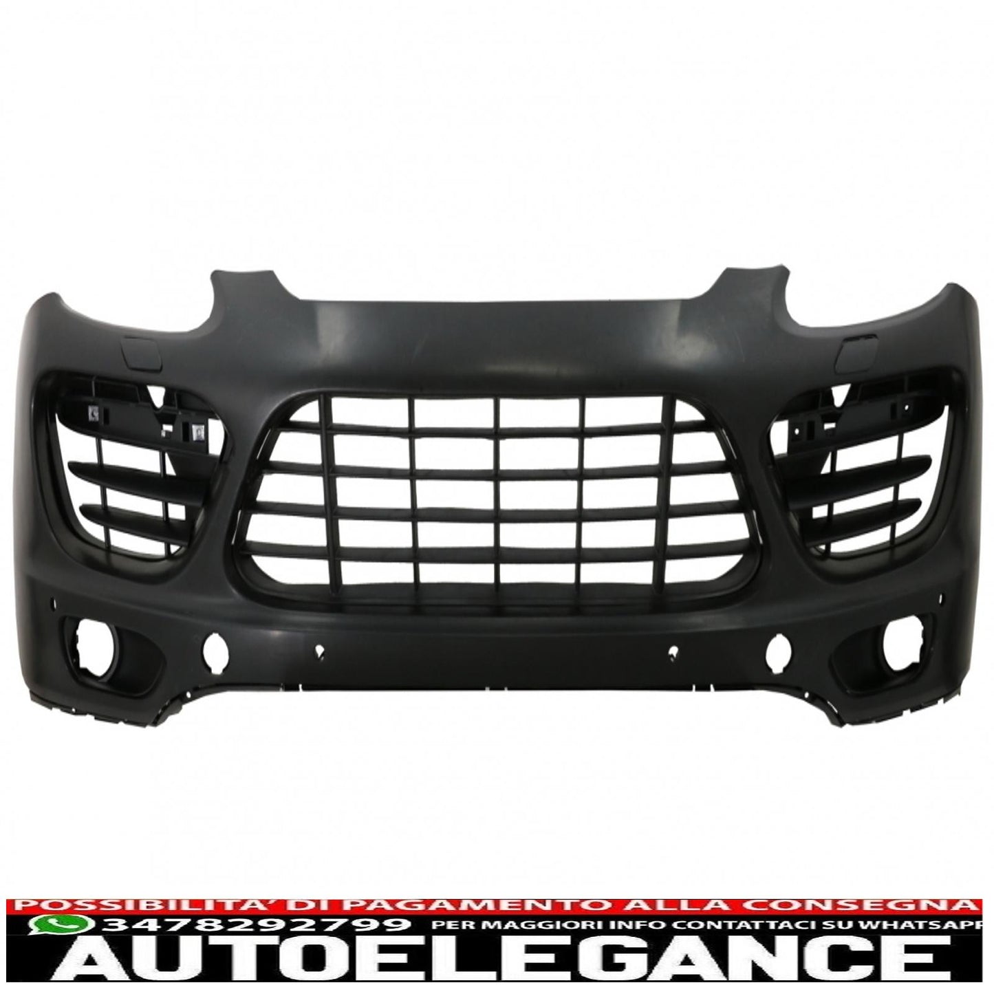 front bumper suitable for porsche cayenne 958 92a pre-facelift (06.2010-08.2014) 