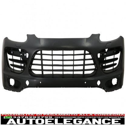 front bumper suitable for porsche cayenne 958 92a pre-facelift (06.2010-08.2014) 