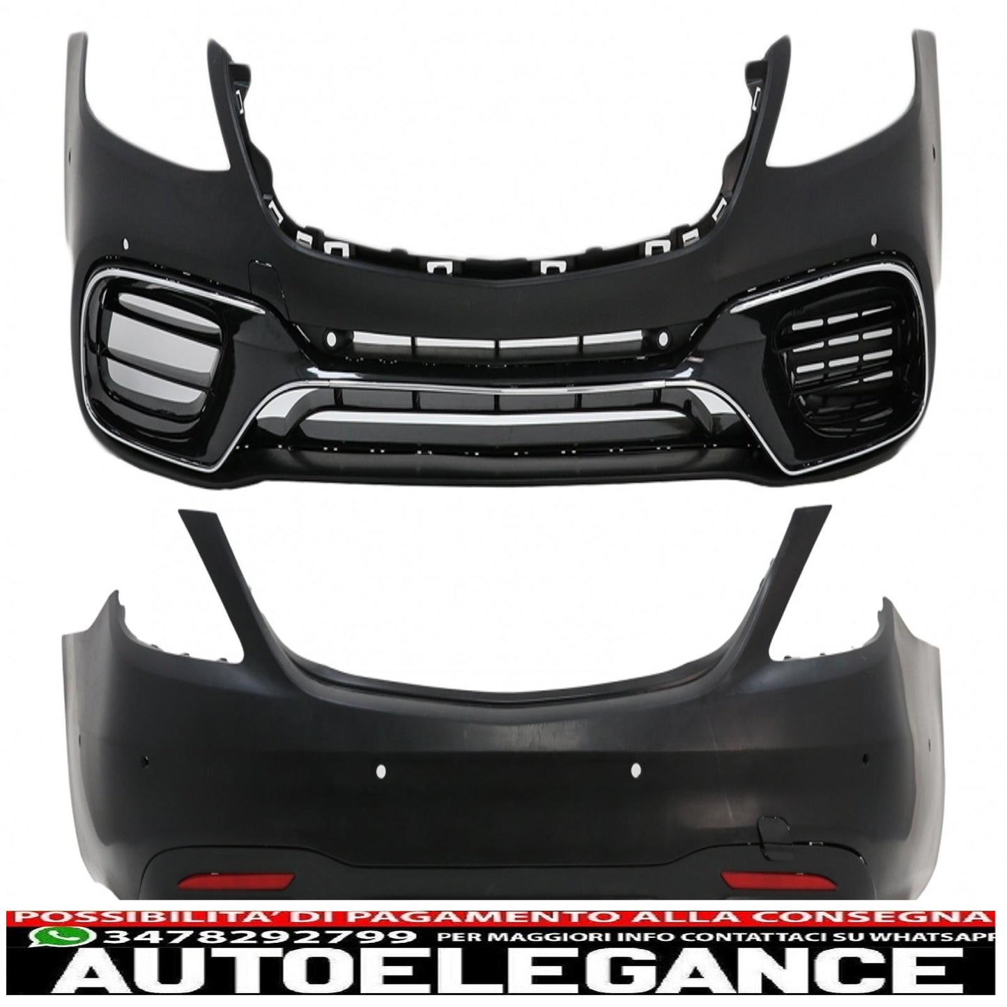 body kit suitable for mercedes s class w222 restyling (2013-06.2017) design s63