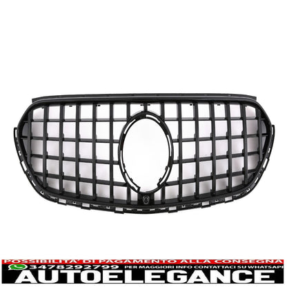 panamericana gt grill sport radiator grille fit for mercedes x254 glc series...