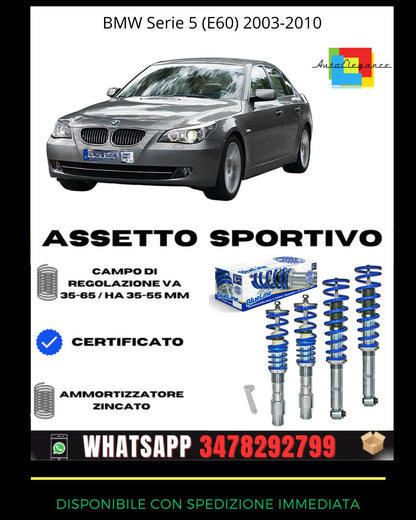 🔥Assetto sportivo ADATTO PER BMW Serie 5 (E60) 2003-2010🔥