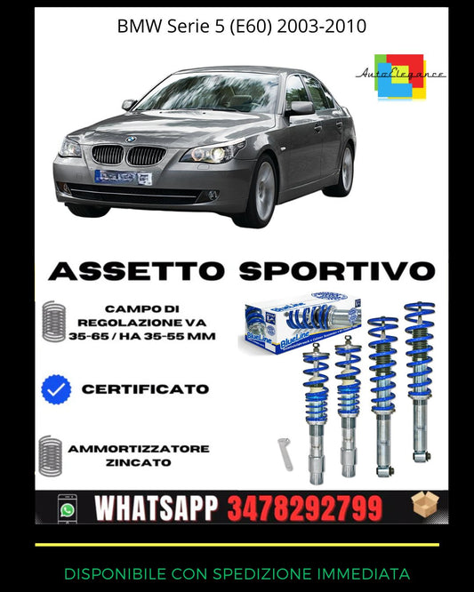 🔥Assetto sportivo ADATTO PER BMW Serie 5 (E60) 2003-2010🔥