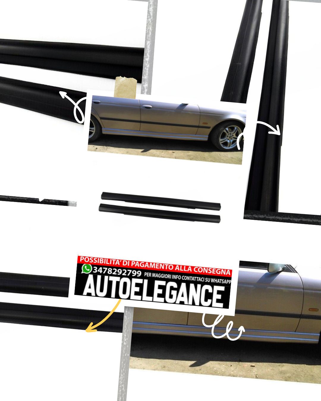 MINIGONNE adatto per BMW 5 E39 1995-2004