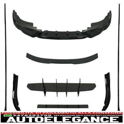 aerodynamic body kit extensions suitable for bmw 4 series g22 coupe (2020 onwards) m tech