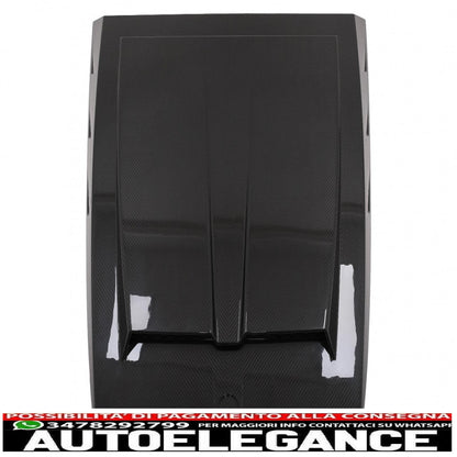 cofano adatto per mercedes classe g w463 restyling (2018-2022) real dry carbon AUTOELEGANCERICAMBI