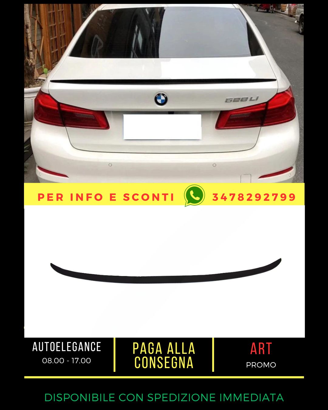 ✨SPOILER SUITABLE FOR BMW 5 G30 G38 2017+ Sedan✨