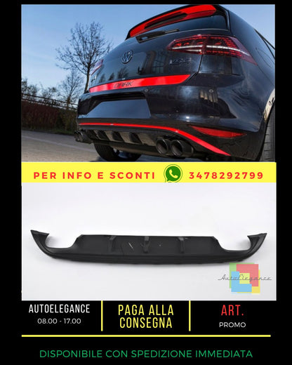 🔥DIFFUSORE ADATTO PER VW GOLF 7 2012-2020🔥
