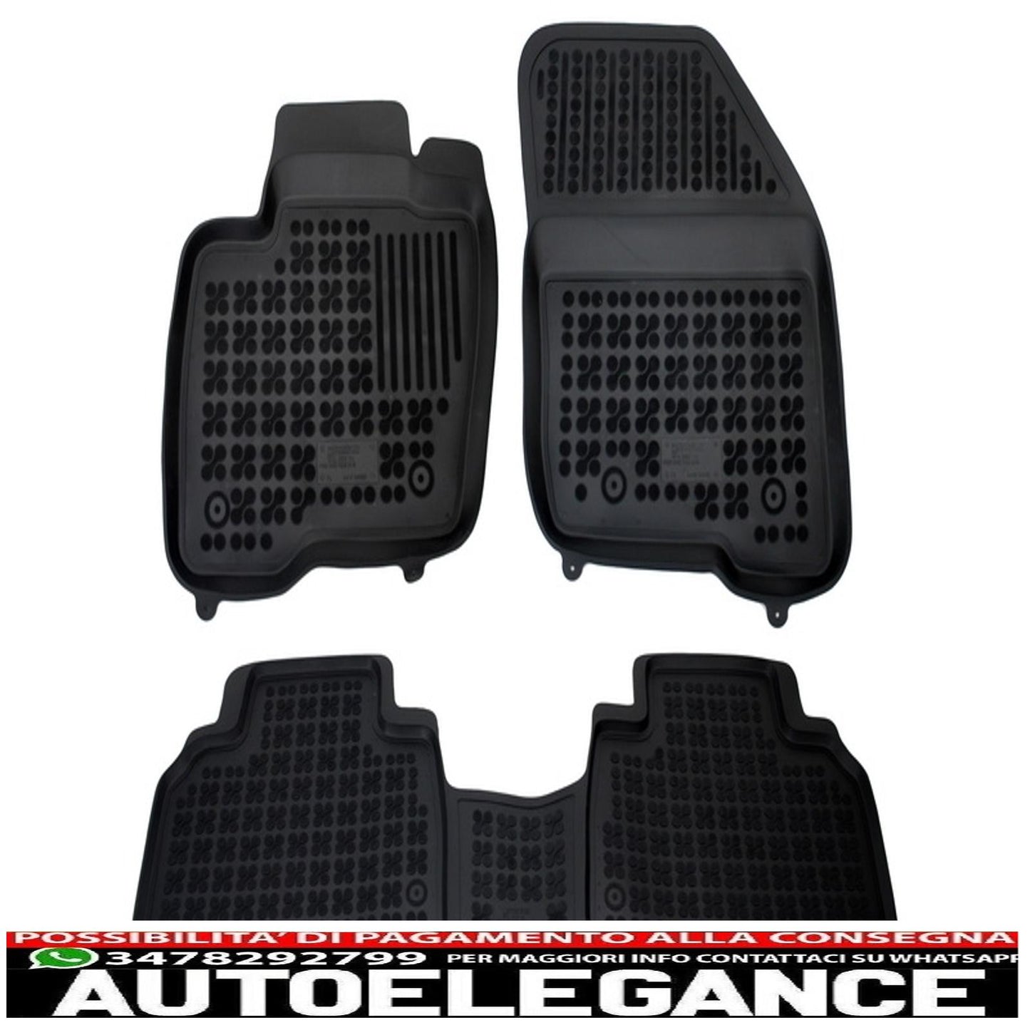 Rubber mats suitable for Ford Edge 2016-