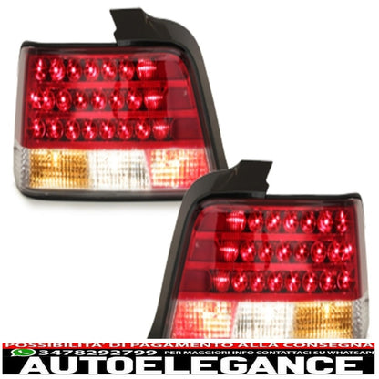 led rear lights suitable for bmw e36 lim. 92-98 _ red/crystal