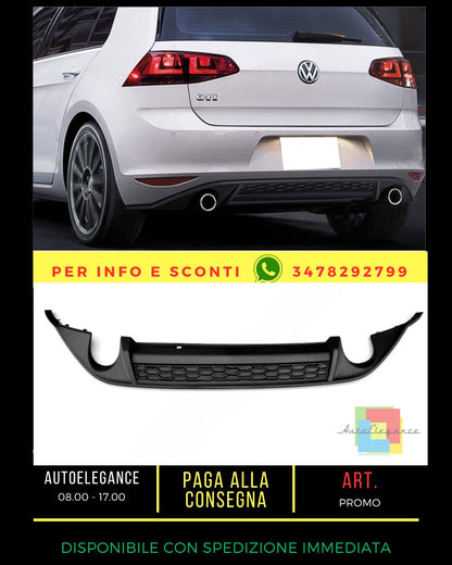 🔥DIFFUSORE ADATTO PER VW GOLF 7 2012-2016🔥