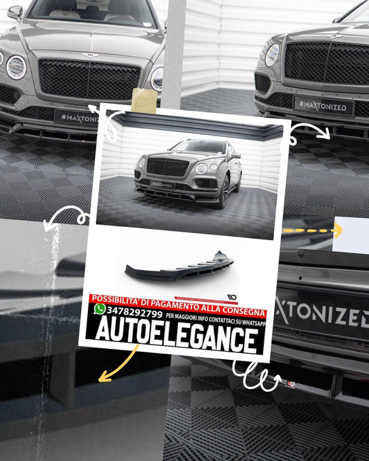 FRONT SPLITTER suitable for BENTLEY BENTAYGA MK1 (2015-2020) 