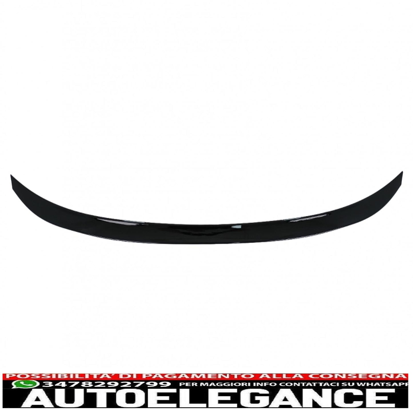 Trunk Spoiler Suitable for BMW 5 Series G30 Limousine (2017-up) M5 Design Piano Black 