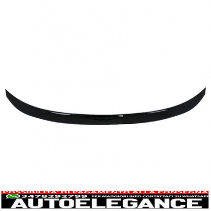 Trunk Spoiler Suitable for BMW 5 Series G30 Limousine (2017-up) M5 Design Piano Black 