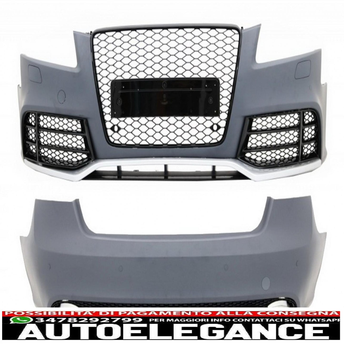 body kit suitable for audi a5 8t sportback pre restyling (2007-2011) rs5 design 