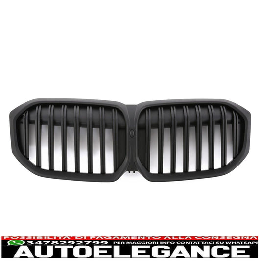Adatto alla griglia del radiatore BMW Serie 3 G20 G21 LCI dal 07/2022 nero opaco AUTOELEGANCERICAMBI