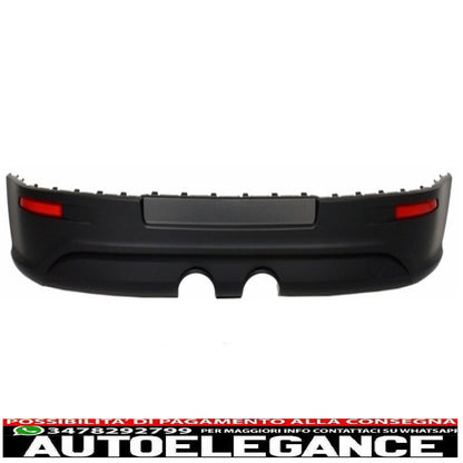 Rear bumper valance extension suitable for vw golf v 5 (2003-2007) look r32