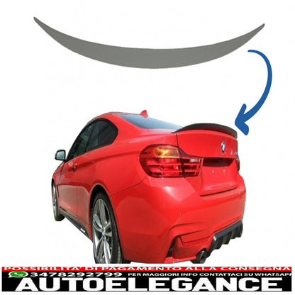 Trunk spoiler suitable for BMW 4 Series F32 (2013 onwards) M4 design 