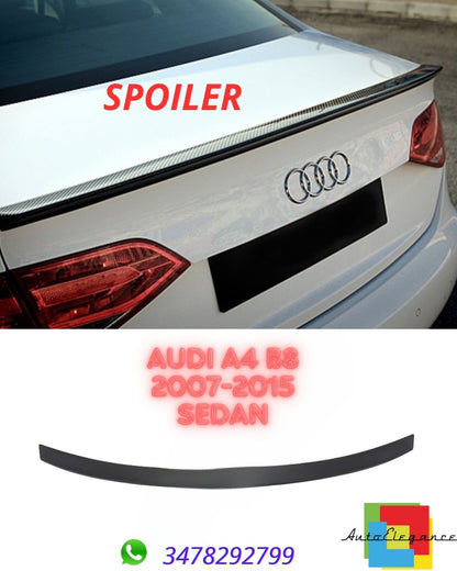✨SPOILER SUITABLE FOR Audi A4 B8 2007-2015 Sedan✨ 
