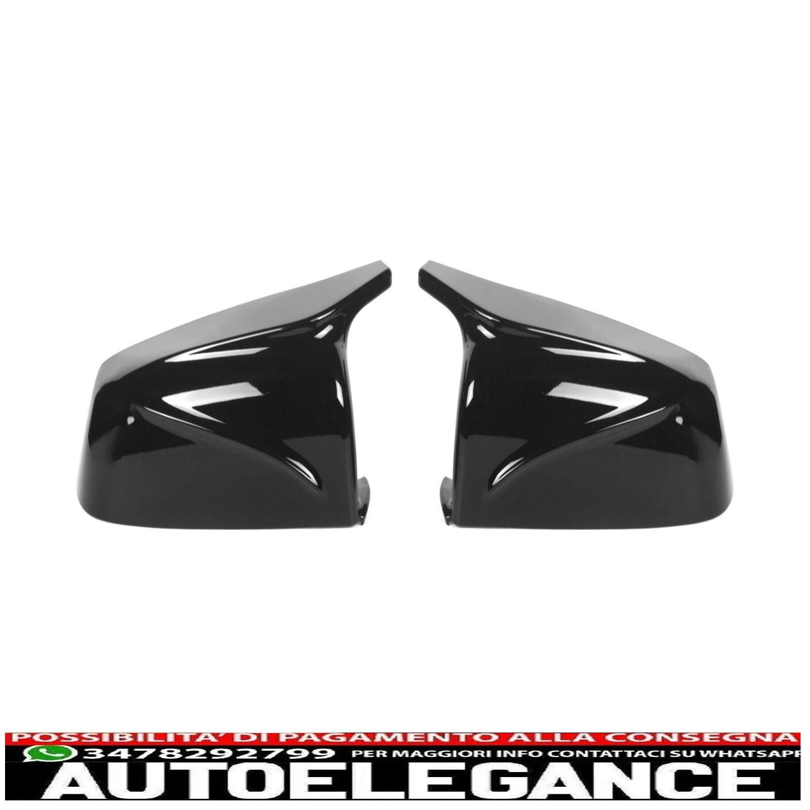 coprispecchietti nero sport da sostituire adatto per bmw f01 f07 (pre-lci)-mostra il titolo originaletesto originalespiegelkappen schwarz sport zum austausch passt für bmw f01 f07 (vor-lci) AUTOELEGANCERICAMBI