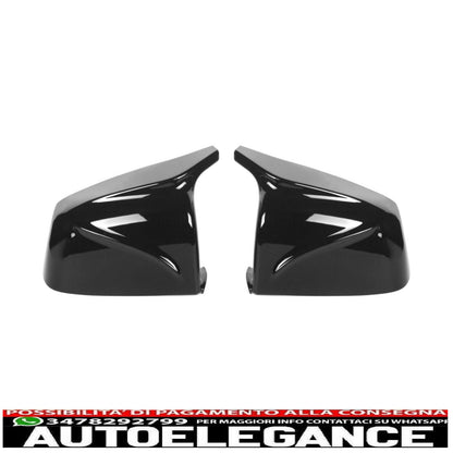 coprispecchietti nero sport da sostituire adatto per bmw f01 f07 (pre-lci)-mostra il titolo originaletesto originalespiegelkappen schwarz sport zum austausch passt für bmw f01 f07 (vor-lci) AUTOELEGANCERICAMBI