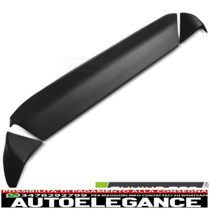 spoiler per bagagliaio stile sportivo per mercedes w124 2d/4d 85-93