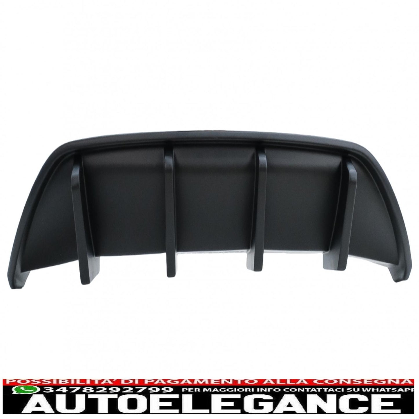 Mantovana diffusore aria posteriore adatta per alfa romeo stelvio 949 (2016-2020) nero