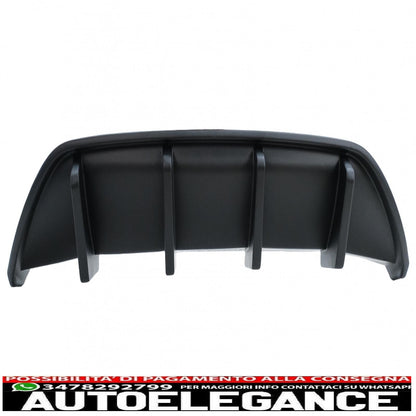 Mantovana diffusore aria posteriore adatta per alfa romeo stelvio 949 (2016-2020) nero